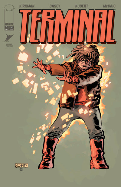 Terminal #3 2Nd Printing Cover B Rick Leonardi & Neeraj Menon The Awoken Variant