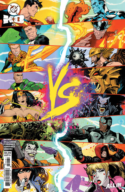 DC K.O. #2 (Of 5) Cover G Dan Mora Bracket Card Stock Variant