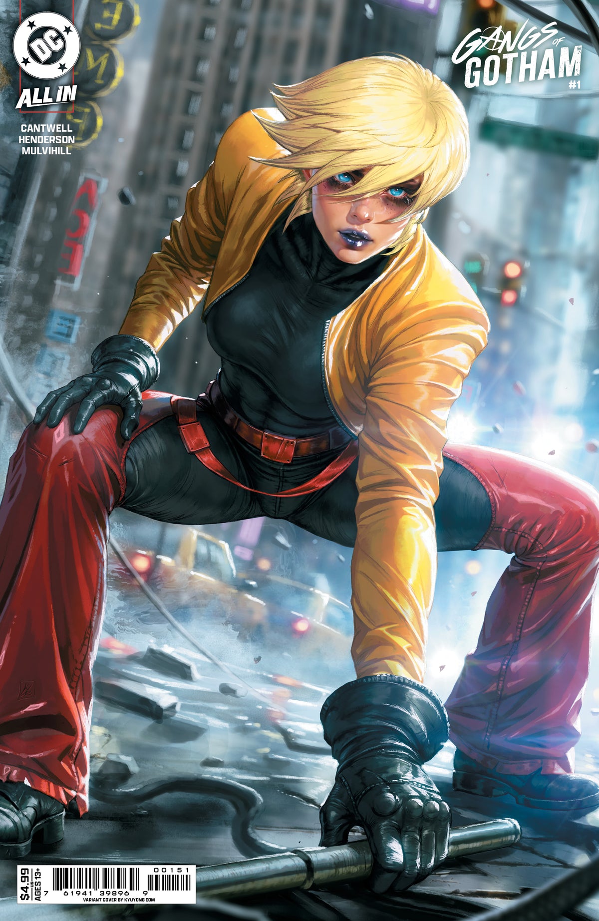 Gangs Of Gotham #1 Cover D Kyuyong Eom Card Stock Variant