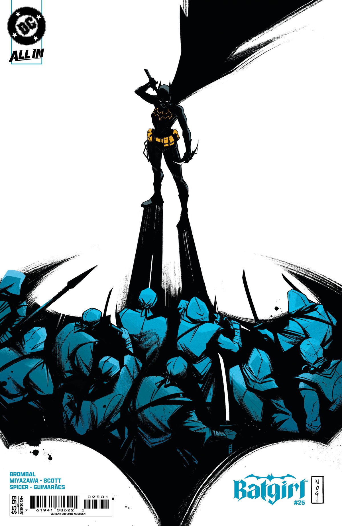 Batgirl #25 Cover C Nogi San Card Stock Variant
