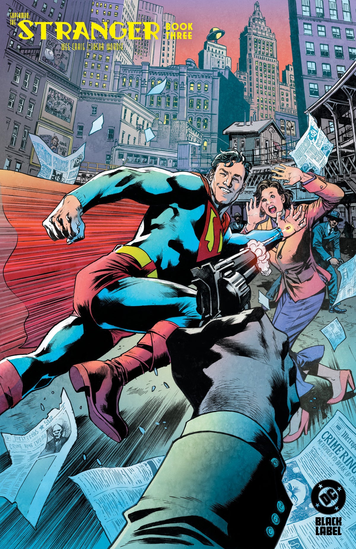 Superman The Stranger #3 (Of 6) Cover B Bryan Hitch Card Stock Variant (Mr)
