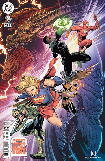 Justice League vs Godzilla vs Kong 2 #6 (Of 7) Cover B Carlo Pagulayan Card Stock Variant