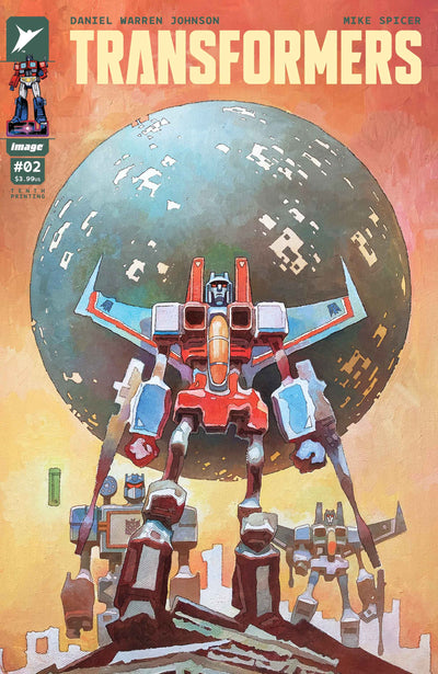 Transformers #2 10 Th Printing Cover G Toni Fejzula Variant