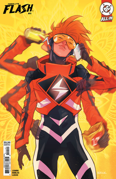 Absolute Flash #11 Cover D Karl Kerschl Card Stock Variant