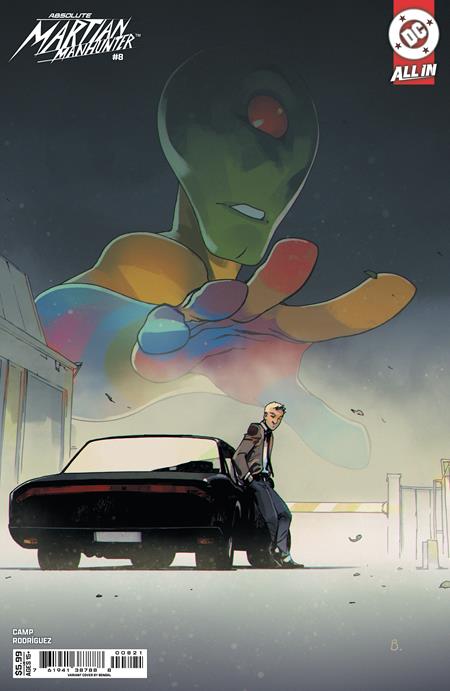 Absolute Martian Manhunter #8 Cover D Bengal Card Stock Variant