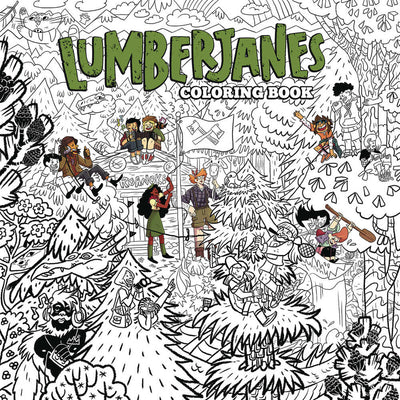 Lumberjanes Coloring Book TPB