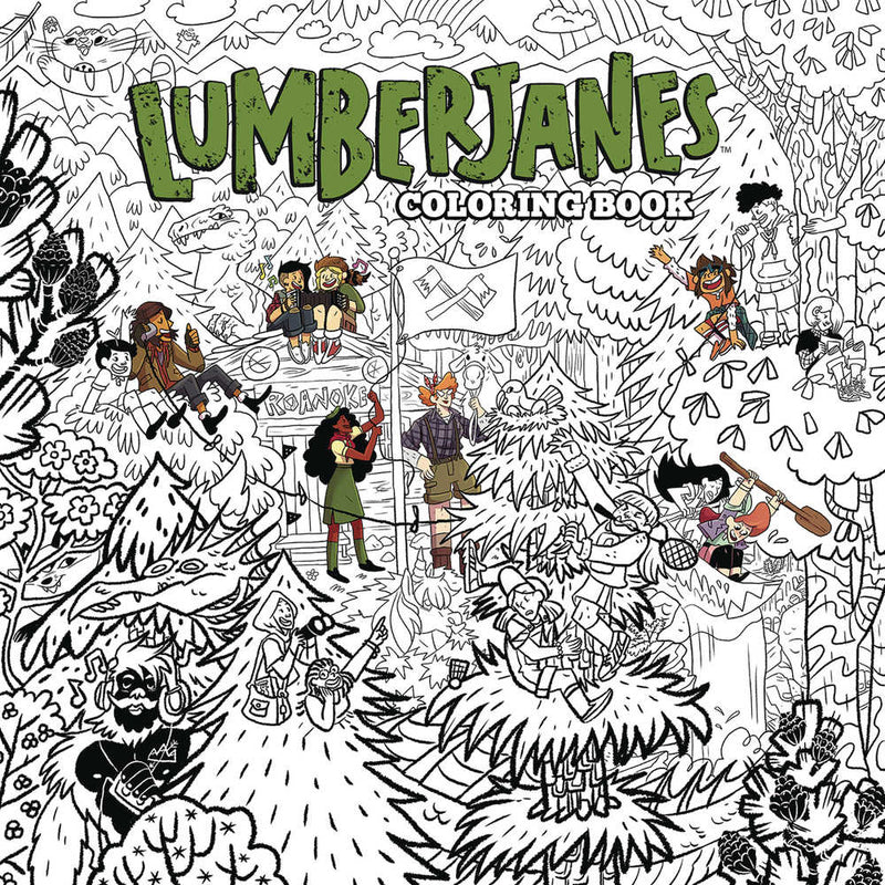 Lumberjanes Coloring Book TPB