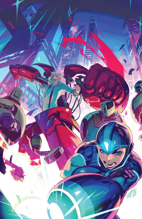 Mega Man Fully Charged #4 Cover A Main