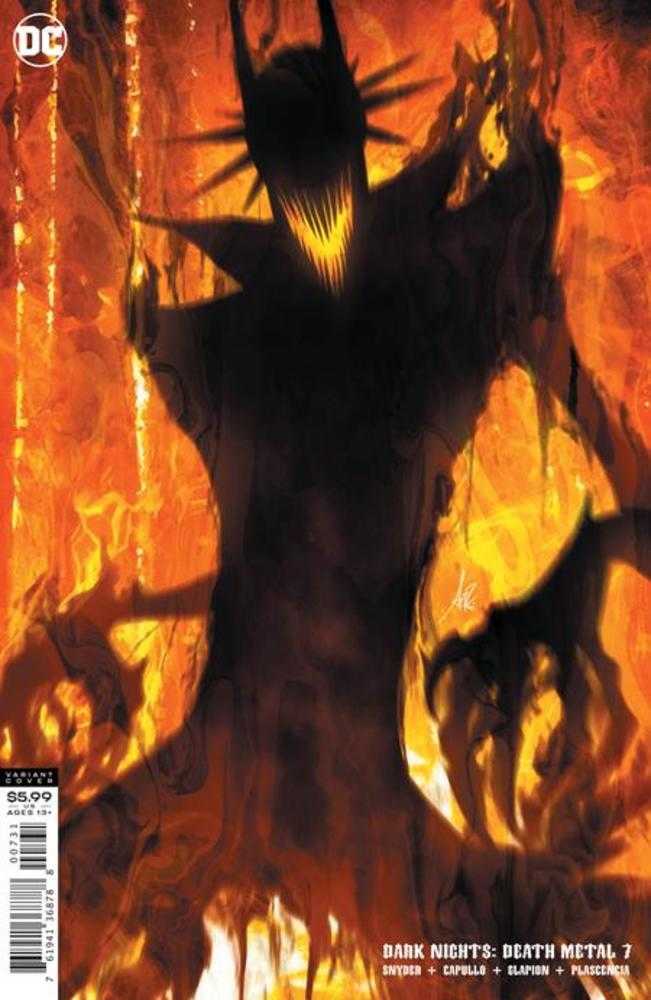 Dark Nights Death Metal #7 (Of 7) Cover C Stanley Artgerm Lau Batman Who Laughs Variant