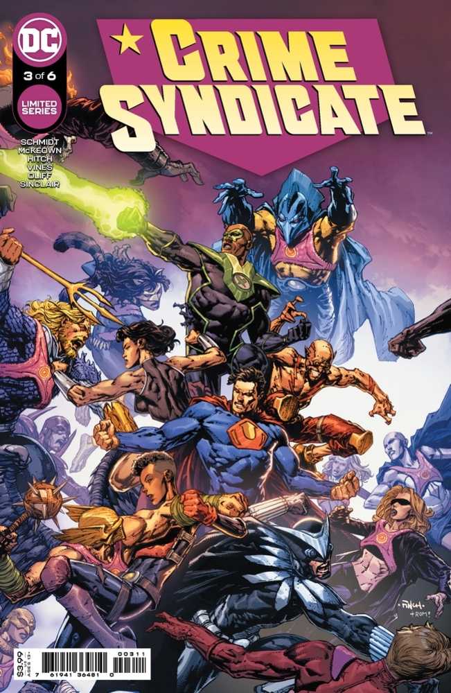 Crime Syndicate #3 (Of 6) Cover A David Finch
