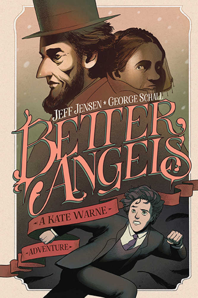 Better Angels Kate Warne Adventure Original Graphic Novel Hardcover
