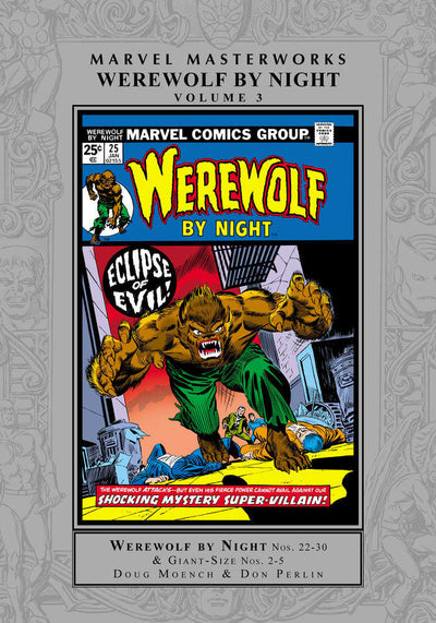 Marvel Masterworks Werewolf By Night Hardcover Volume 03
