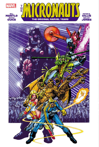 Micronauts The Original Marvel Years Omnibus Hardcover Volume 03 Adams