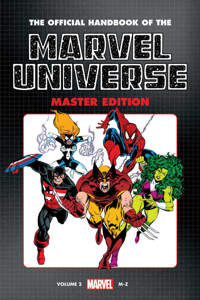 Off Handbook Marvel Unv Master Edition Omni Hardcover Volume 02 Heroes Variant