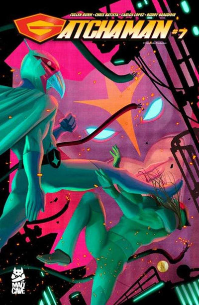 Gatchaman #7 Cover A Inaki Miranda