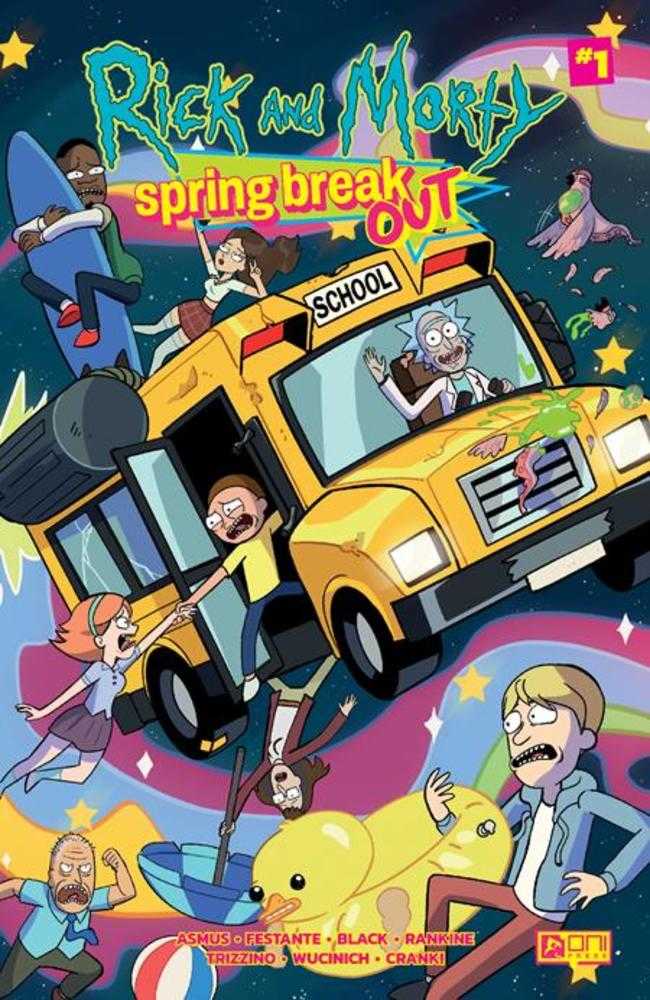 Rick And Morty Spring Break Out #1 (One Shot) Cover C 1 in 10 Priscilla Tramontan Variant