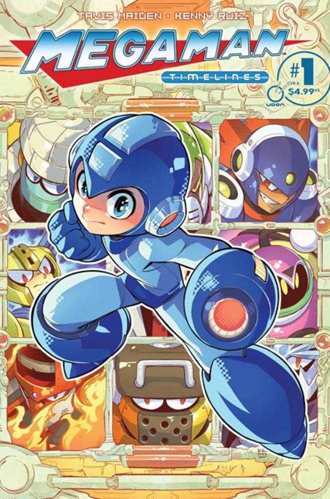 Mega Man Timelines #1 (One Shot) Cover A Kenny Ruiz