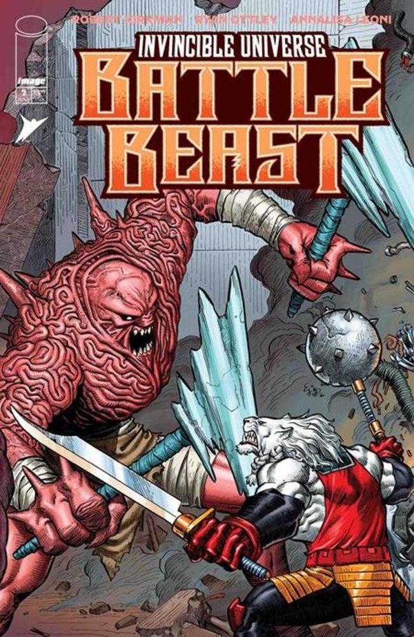 Invincible Universe Battle Beast #2 Cover C 1 in 10 Ej Su Variant