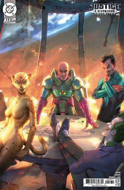 Justice League Unlimited #8 Cover C Tiago Da Silva Card Stock Variant (We Are Yesterday)