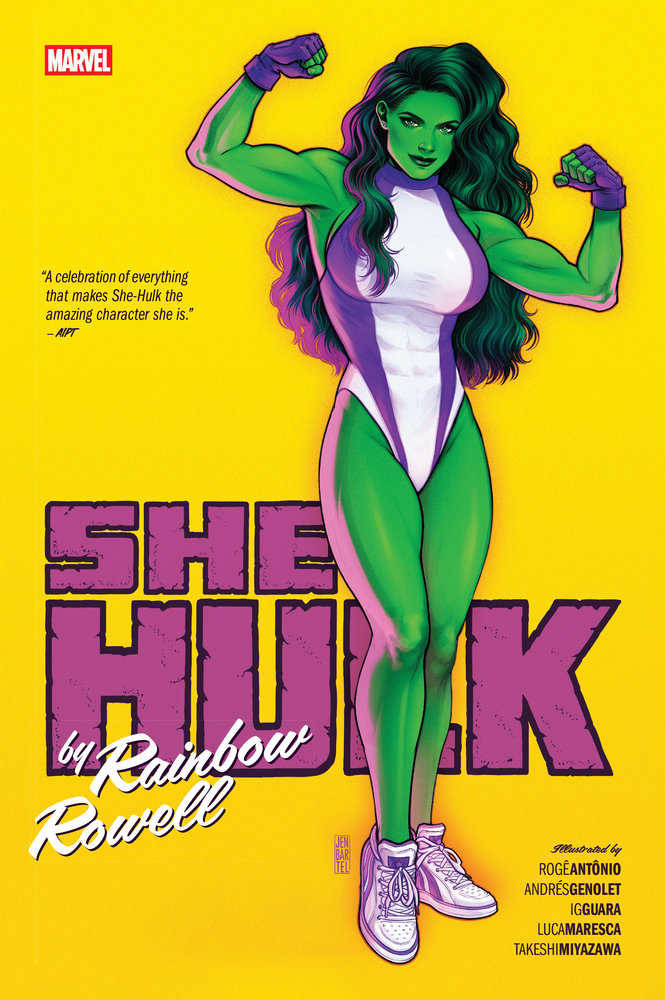 She Hulk By Rainbow Rowell Omnibus Jen Bartel Cover