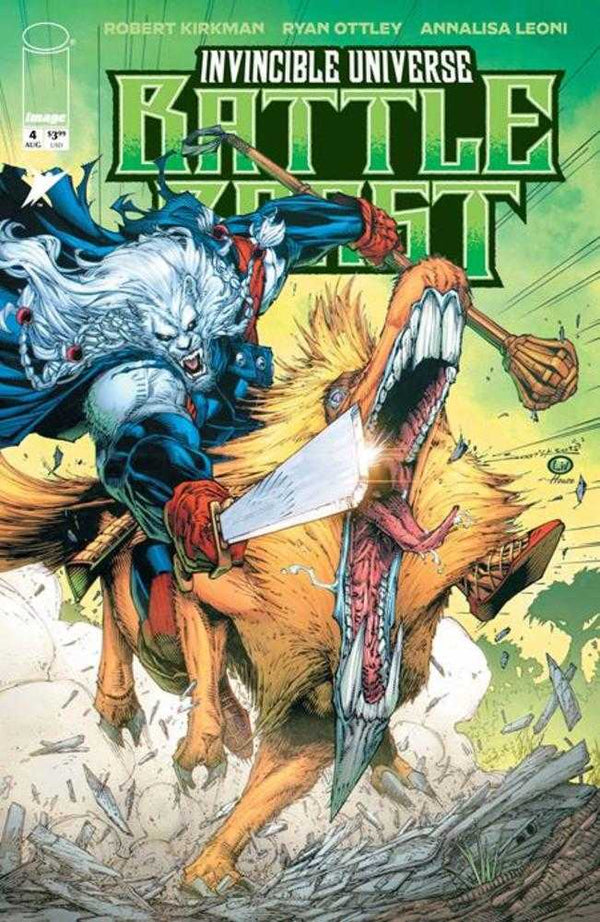 Invincible Universe Battle Beast #4 Cover E 1 in 50 Brett Booth & John Livesay Variant