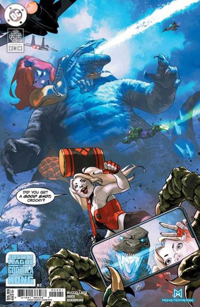 Justice League vs Godzilla vs Kong 2 #2 (Of 7) Cover B Yasmine Putri Card Stock Variant