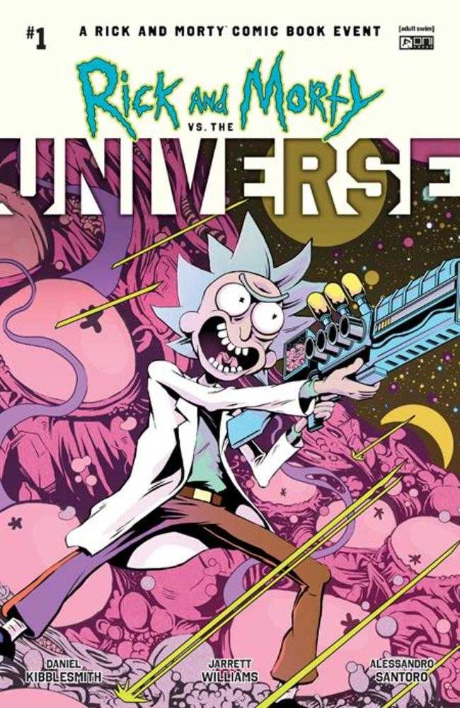 Rick And Morty vs The Universe #1 (Of 4) Cover E 1 in 10 Flops Interlocking Variant