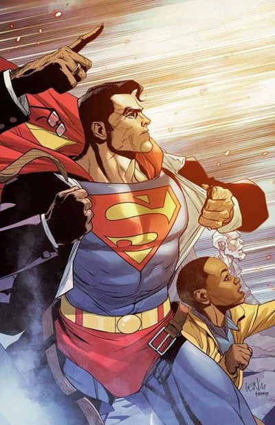 Superman Unlimited #3 Cover B Leinil Francis Yu Card Stock Variant