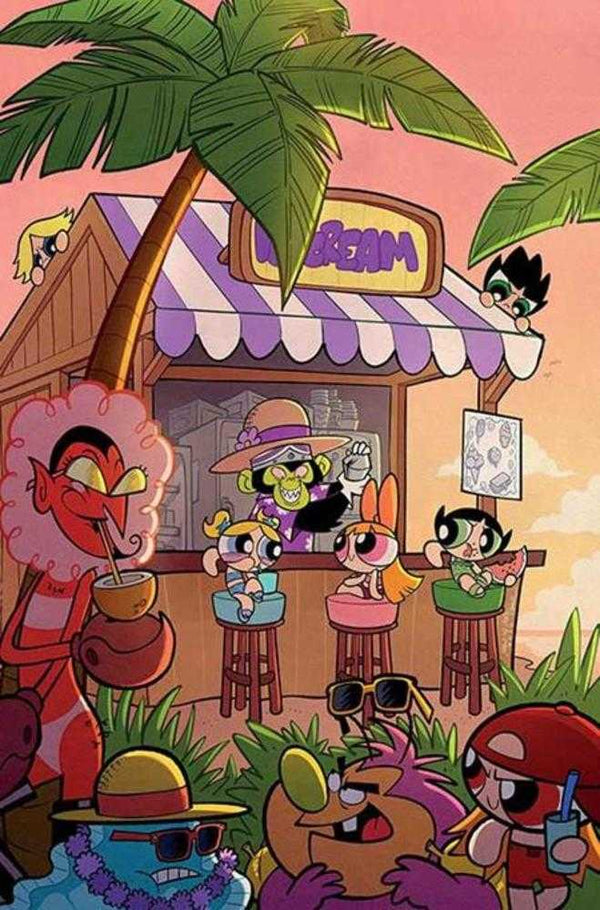 Powerpuff Girls Supervillain Summer Spectacular #1 (One Shot) Cover F Inc 1:15 Carlo Lauro Full Art Variant