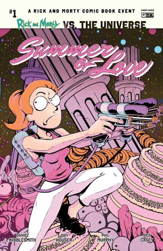 Rick And Morty vs The Universe Summer Of Love #1 (One Shot) Cover C 1 in 10 Flops Interlocking Variant