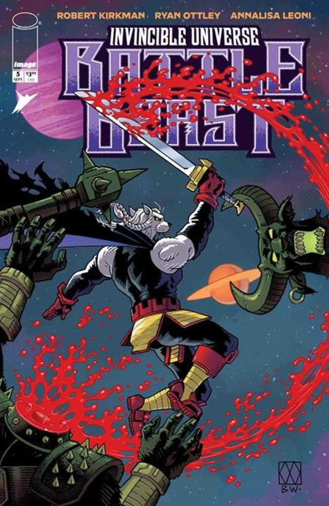 Invincible Universe Battle Beast #5 Cover E 1 in 50 Matt Wagner & Brennan Wagner Variant