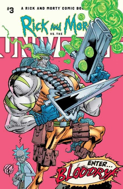 Rick And Morty vs The Universe #3 (Of 4) Cover D Inc 1:20 Tom Fowler Event Variant