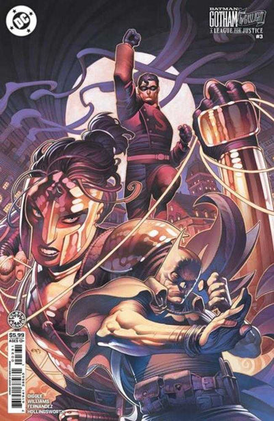 Batman Gotham By Gaslight A League For Justice #3 (Of 6) Cover C Chris Stevens Card Stock Variant