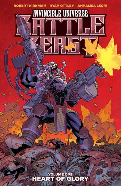 Invincible Universe Battle Beast TPB Volume 01 Direct Market Exclusive Ryan Ottley & Annalisa Leoni Cover