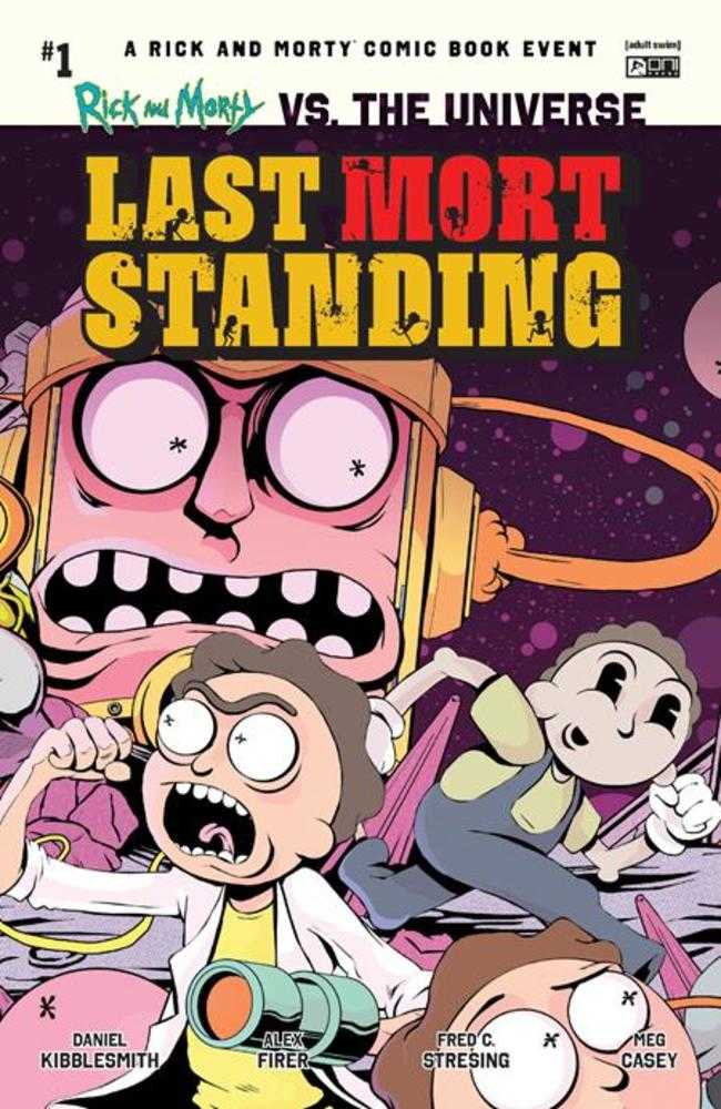 Rick And Morty vs The Universe Last Mort Standing #1 (One Shot) Cover C 1 in 10 Flops Interlocking Variant