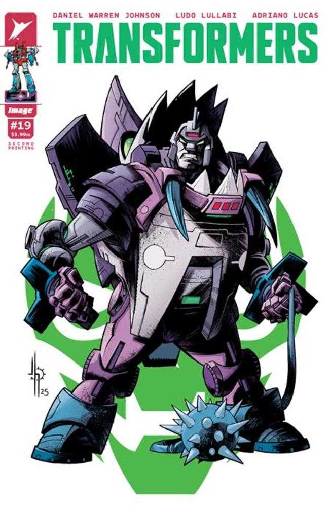 Transformers #19 2nd Print Cover B Jason Howard Quintessons Variant