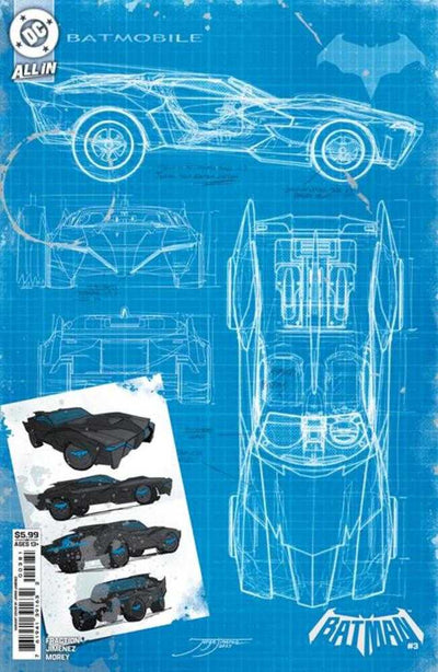 Batman #3 Cover E Jorge Jimenez Bat Gadget Card Stock Variant