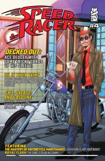 Speed Racer #4 Cover C 10 Copy Chris Batista Car Magazine Homage Unlock Variant