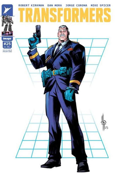 Transformers #25 2 Nd Printing Cover D Jason Howard Variant