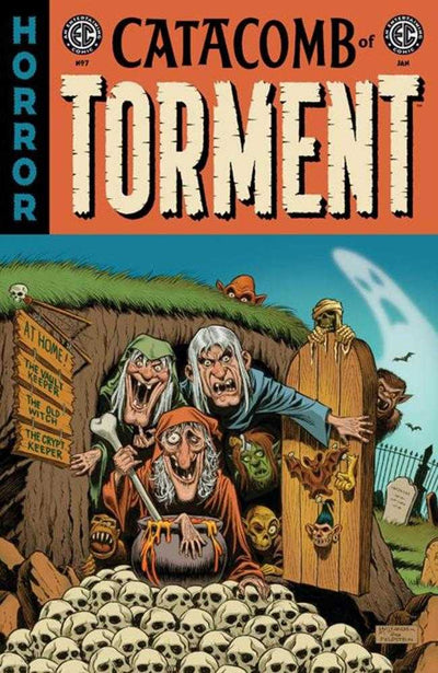 EC Catacomb Of Torment #7 Cover C 1 in 10 Shawn Mcmanus EC Homage Variant