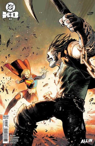 DC K.O. #4 (Of 5) Cover D Rafael Albuquerque Card Stock Variant