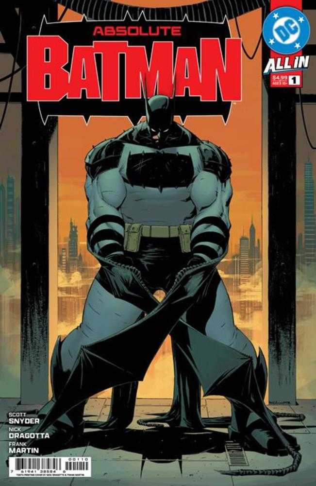 Absolute Batman #1 Tenth Printing Cover A Nick Dragotta This item will delay your order until release date of 1/21/2026