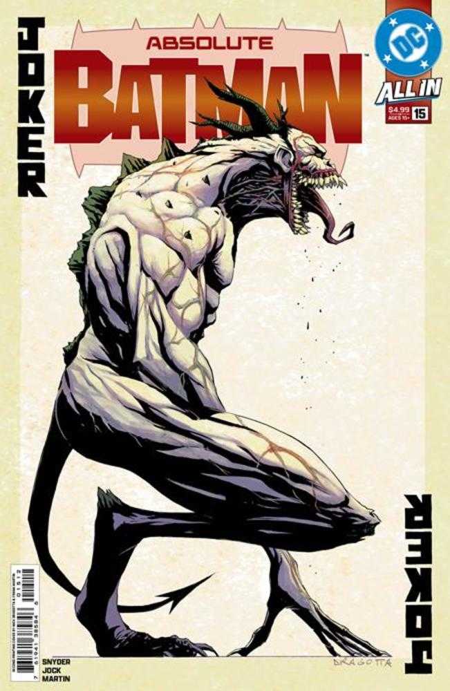 Absolute Batman #19 Cover E 1 in 25 Ariel Olivetti Card Stock