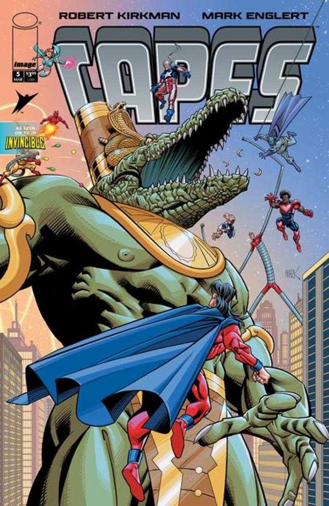 Invincible Universe Capes #5 Cover B Mark Englert Variant
