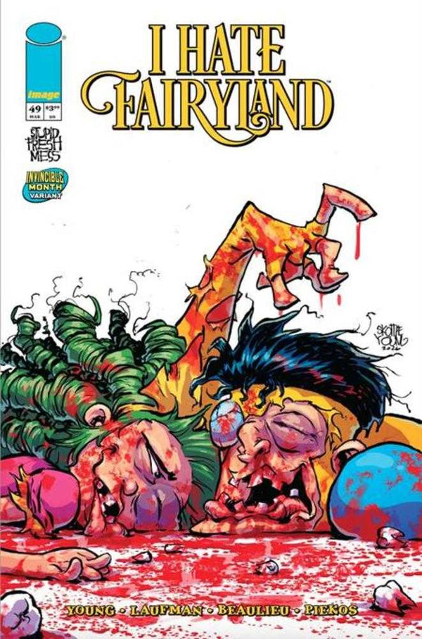 I Hate Fairyland #49 Cover D Skottie Young Invincible Team Up Variant