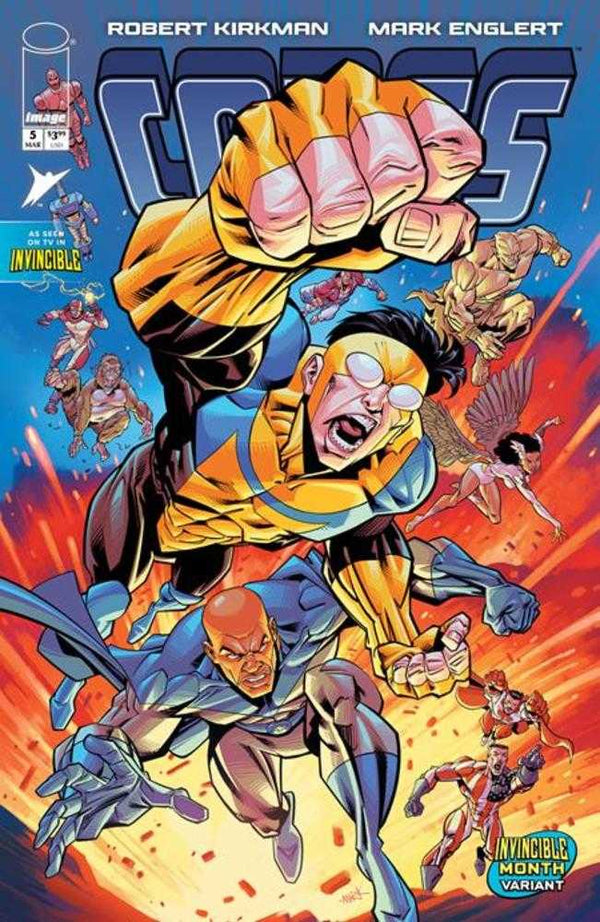 Invincible Universe Capes #5 Cover F Mark Englert Invincible Team Up Variant