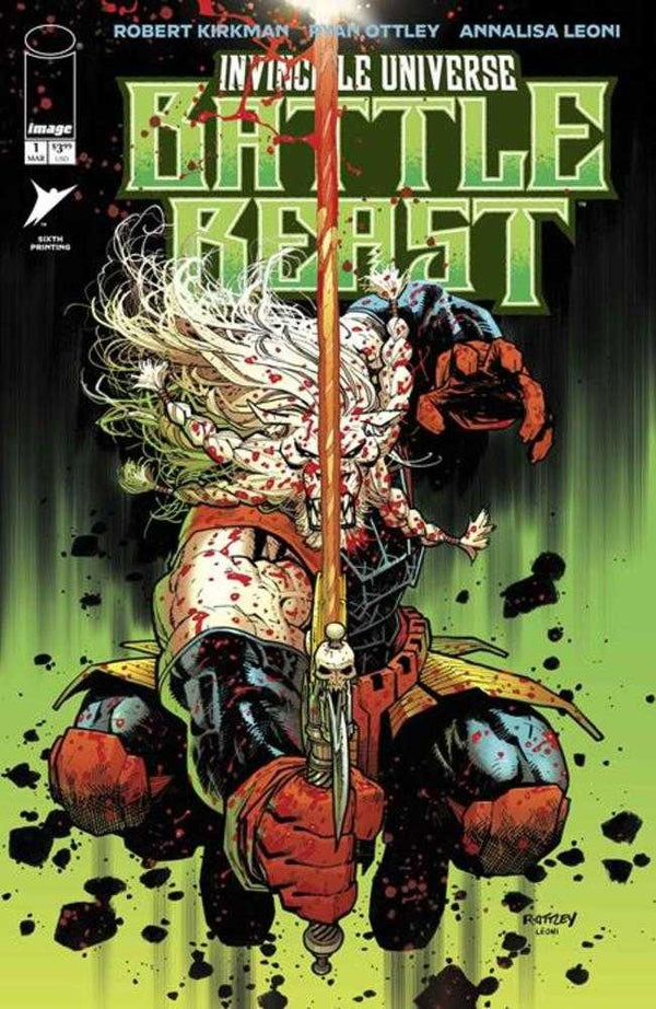 Invincible Universe Battle Beast #1 6 Th Printing