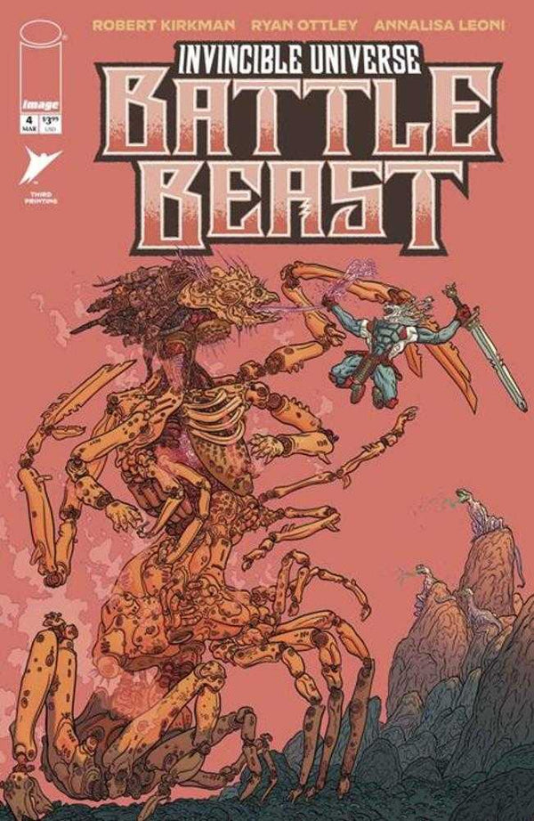 Invincible Universe Battle Beast #4 3rd Printing