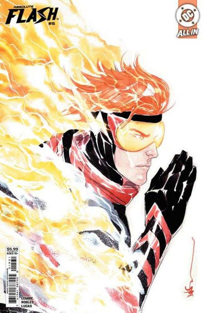 Absolute Flash #15 Cover C Dustin Nguyen Card Stock Variant