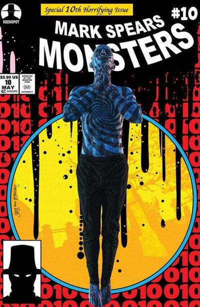 Mark Spears Monsters #10 Cover B Mark Spears Asm #300 Unholy Homage Variant